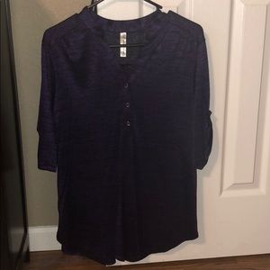 Dark purple shirt